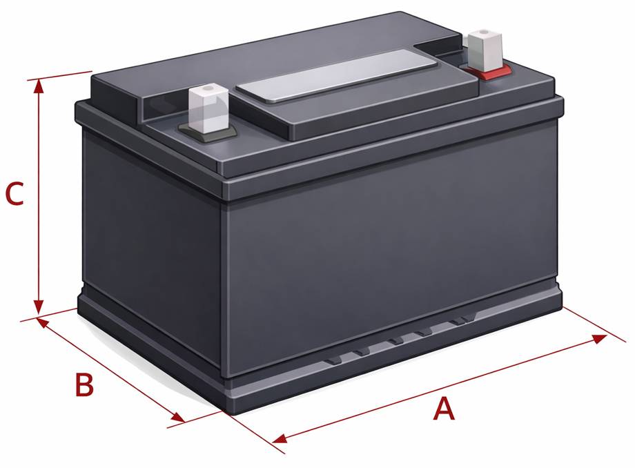 Тягови акумулатори 12V, акумулатори различни размери