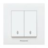Two-way Switch, 10A, 250VAC, for built-in, white, WKTC0011-2WH - 1