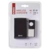 Wireless Doorbell P5727 220 VAC A23 (12V) 80dB black EMOS - 3