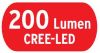 LED headlight KL 200F, LuxPremium, Brennenstuhl, 3xAA, 1LED, plastic, IP44, waterproof, 1178780 - 9