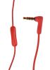 Earphones RM-502 plug 3.5mm build-in microphone red - 3