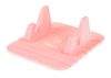 Universal stand, for mobile devices, for dashboard, visual 120°, silicone, pink, REMAX
 - 1