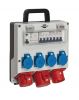 Portable power distributor, Brennenstuhl, WV 4/32 A, IP44, waterproof, 1154890020 - 1
