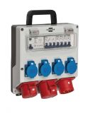 Portable power distributor, Brennenstuhl, WV 4/32 A, IP44, waterproof, 1154890020