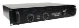 Amplifier poweramp, PA-AMP20000-KN, 2channels, 2x165W-8Ohm, 2x300W-4Ohm, 2x3.5mm, RCA L/R