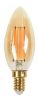Едисонова LED лампа- свещ 4W, E14, опушен цвят, Braytron - 4