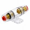 Гнездо за предпазител ф10x38mm, 5-20mm2, прозрачен, AGU-02 - 1