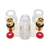 Fuse socket 10x38mm, 5-20mm2, transparent, AGU-02 - 2