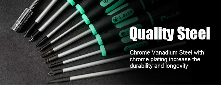 Cross screwdriver, PH1x50mm, 147mm, SD-081-P4, PRO'S KIT