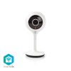 WiFi Smart Home IP video surveillance camera, Baby monitor, 2Mpx(1920x1080p), 2.5mm, 110°, WIFICI06CWT, NEDIS - 2