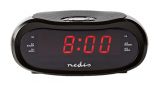 Настолен дигитален часовник с радио и будилник CLAR001BK