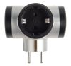 Plug In Socket Extender, 3 side outlets 2P+E, german standard, Legrand  050664  - 4