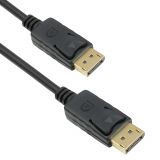 Кабел DisplayPort/M - DisplayPort/M, 4K, 3m, черен