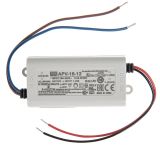Switching power supply 1.25A/12VDC,  15W,  IP42,  APV-16-12,  constant voltage
