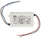 Switching power supply 2.1A/12VDC,  25.2W,  IP42,  APV-25-12,  constant voltage