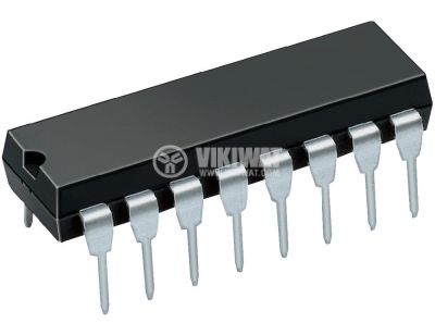 Интегрална схема 74HC4046, TTL съвместима, High-Speed CMOS Logic Phase-Locked Loop with VCO, DIP16