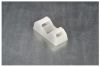Screw Cable tie holder CTQM5-PA66-NA-C1, 6.7x9.5x21mm, white, 5mm, round, 151-10920 - 3