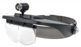 Magnifier MP244L for head with lamp magnification from 1.2X to 3.5X