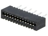 Connector FFC(FPC), 12 contacts, socket, THT for a PCB, DS1020-04-12BVT1