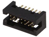 Connector IDC, male, 14 pins, raster 1.27mm, 2x7