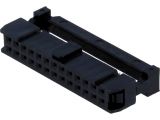 Connector IDC, 26pins, raster 2.54mm, female, 2x13