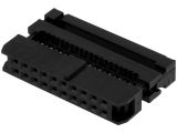 Connector IDC, 20pins, raster 2mm, female, 2x10