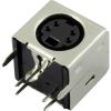 Connector DS1093-01-BN40 DIN mini socket THT for PCB 90°