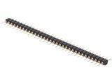 Pin header 32 pins 2.54 mm pitch straight DS1004-1X32F1-2