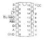 Интегрална схема 7446, TTL, BCD-TO-SEVEN-SEGMENT DECODERS/DRIVERS, DIP16 - 2 - Викиват Интегрална схема 7446, TTL, BCD-TO-SEVEN-SEGMENT DECODERS/DRIVERS, DIP16 - 2
