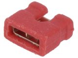 Connector pin transition jumper 2mm raster red