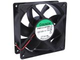 Fan 12VDC, 120x120x38mm, 19.2W, with a ball bearing, 322.8m³/h, PMD1212PMB1-A(2).GN, brushless