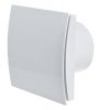 Bathroom fan MMP 01 Ф100mm with valve 220V 13W 105m3/h square 160x160 white - 1
