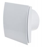 Вентилатор за баня MMP 01, Ф100mm с клапа, 220VAC, 13W, 105m3/h, квадратен 160x160mm, бял