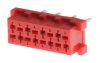 Connector wire-board, 8 pins, female,THT
 - 1