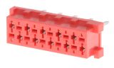 Connector wire-board, 10 pins, female, THT, DS1015-04-10R6XT