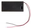 Battery holder 2xAA with wires SBH-321-1A - 1