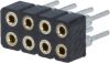 Connector pin header type 8 contacts THT 2mm - 1