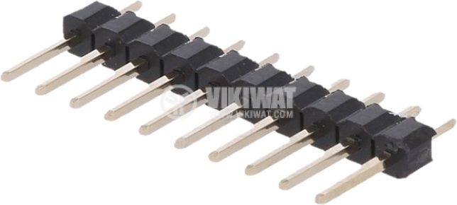 Pin header 10 pins 2.54 mm pitch straight - 1