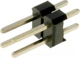 Pin header 4 pins 2.54 mm pitch straight