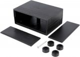Box Z-6/B, 91x66x39mm, polystyrene, black, universal