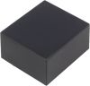 Container Z87 52x46x26mm ABS black for flooding - 1