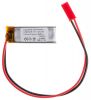 Rechargeable battery 3.7V 120mAh Li-Po with wires and socket - 1