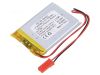 Rechargeable battery 3.7V, 750mAh, Li-Po, with wires and socket, AKY0383, AKYGA BATTERY 
