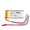 Rechargeable battery 3.7V, 450mAh, Li-Po, with wires and socket, AKY0486, AKYGA BATTERY
