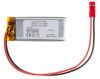Rechargeable battery 3.7V 450mAh Li-Po with wires and socket - 1
