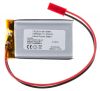 Rechargeable battery 3.7V 850mAh Li-Po with wires and socket - 1