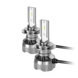 Set of LED bulbs H7, for headlights, 9~30VDC, 2x25W, 4LED, 6000K, ZAR0534