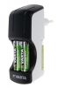 Battery charger for 4 x AA / AAA, set with 2 AA batteries, Ni-MH, VARTA Pocket Charger
 - 1