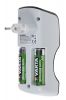 Battery charger for 4 x AA / AAA, set with 2 AA batteries, Ni-MH, VARTA Pocket Charger
 - 3