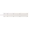 6-way Wall Power Socket Strip for wall / hob mounting, 3m cable, white, Bremounta, Brennenstuh - 3